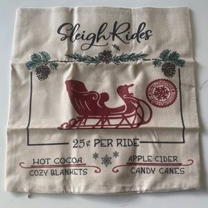 NWOT Christmas pillow cover